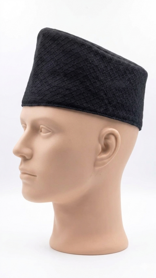 Black Dhaka Topi