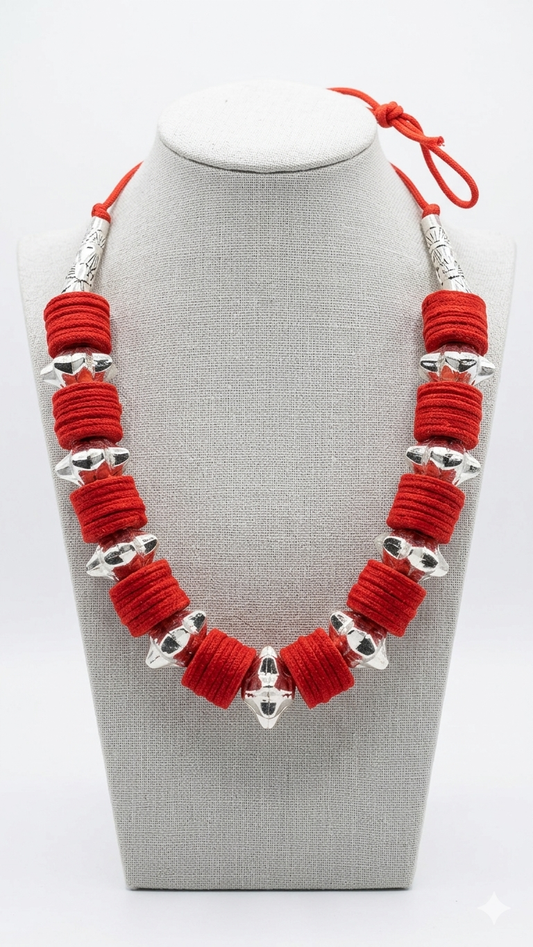 Kantha Mala Silver