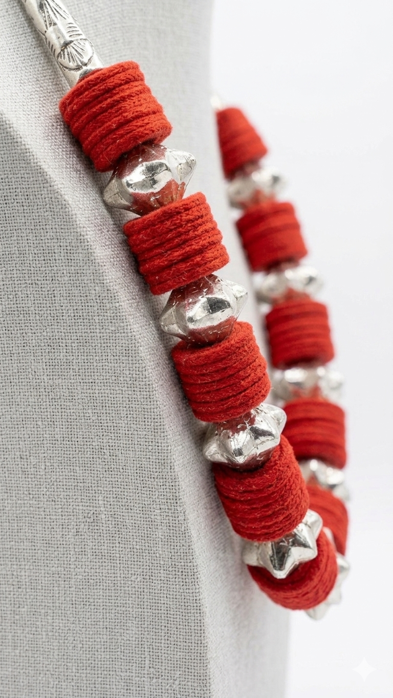 Kantha Mala Silver