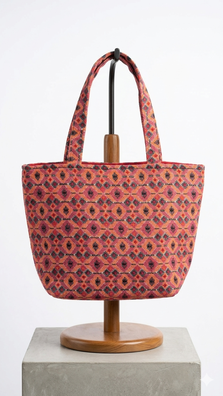 Dhaka Print Handbag