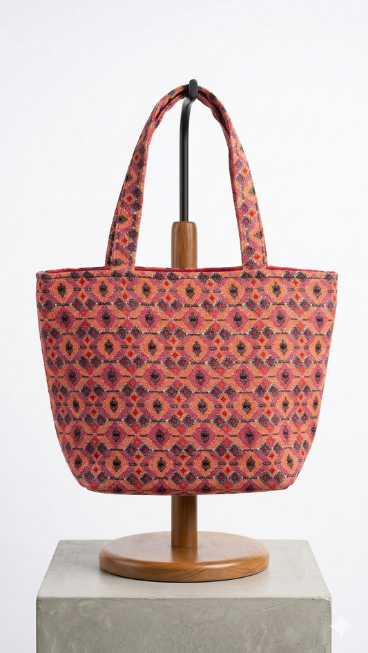 Dhaka Print Handbag