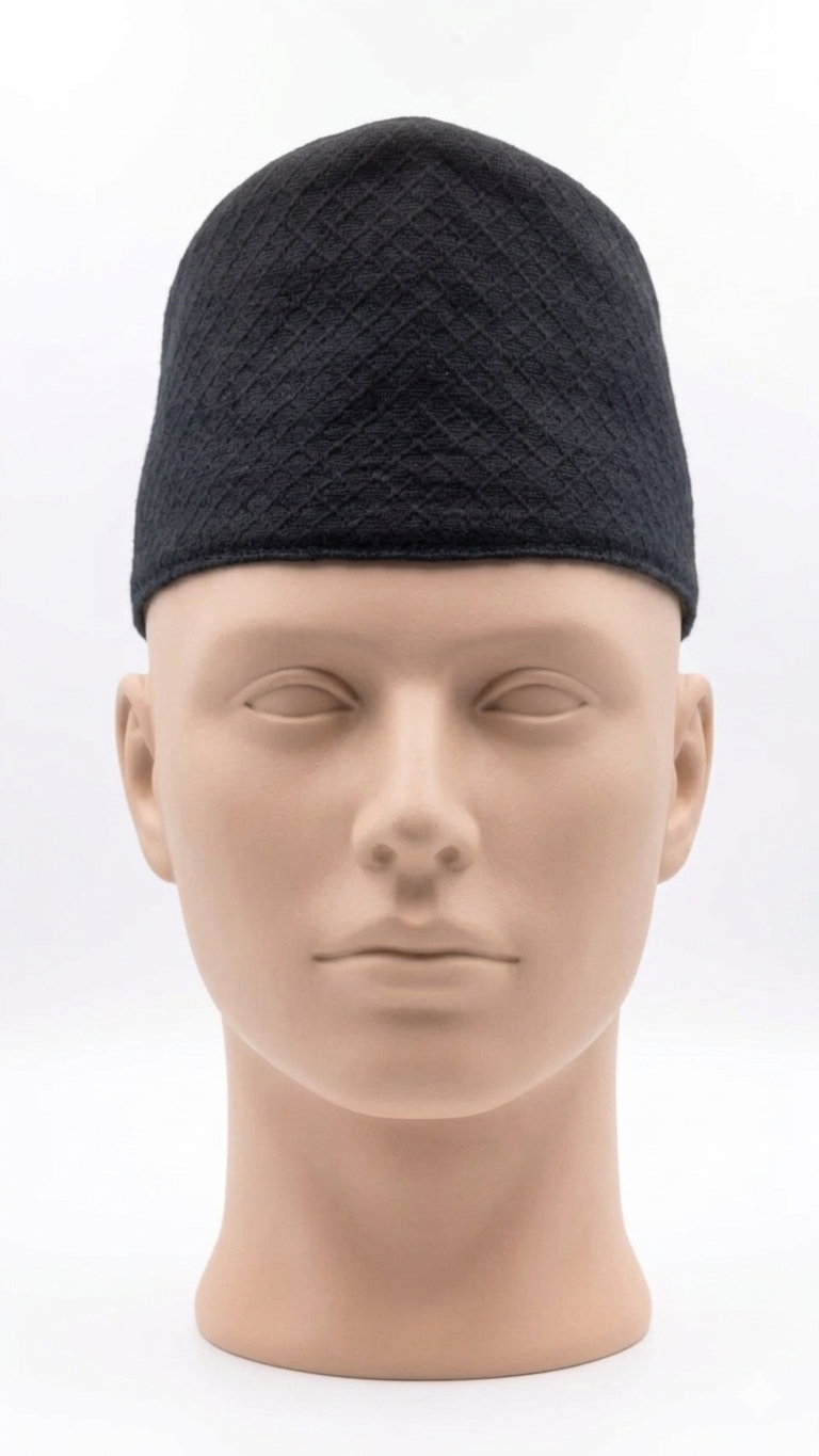 Black Dhaka Topi