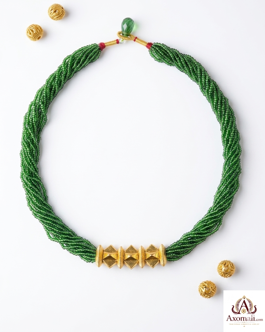 Nepali Short Tilhari Green