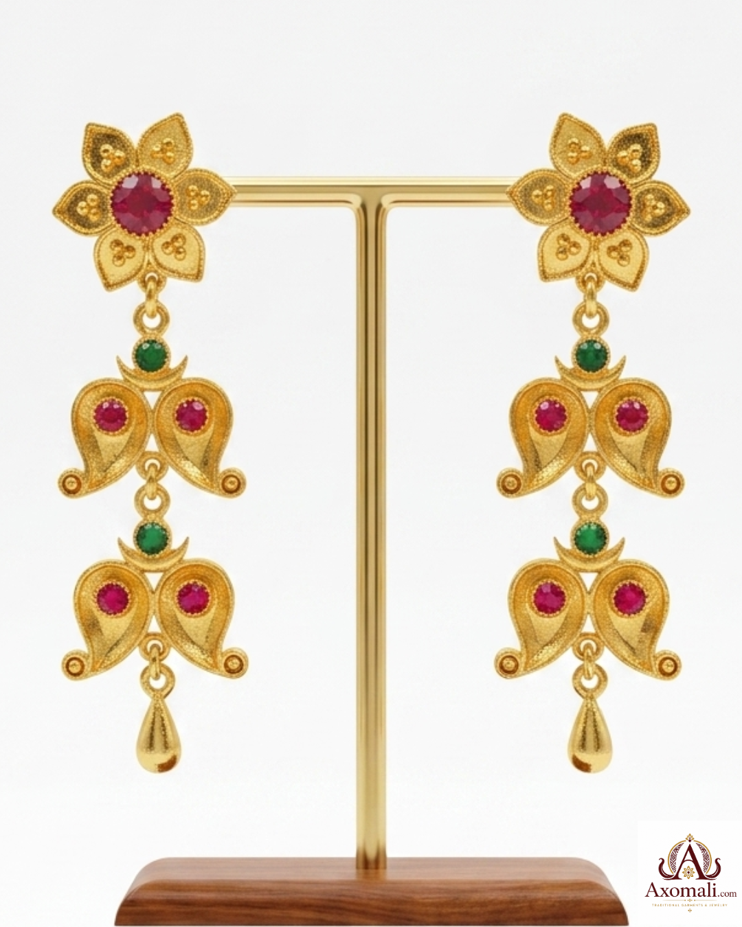Nepali Gold Plated Earrings