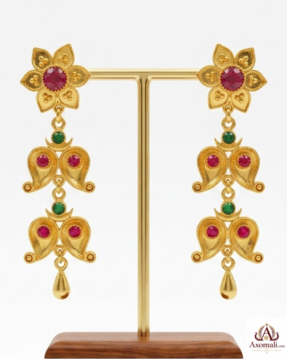 Nepali Gold Plated Earrings