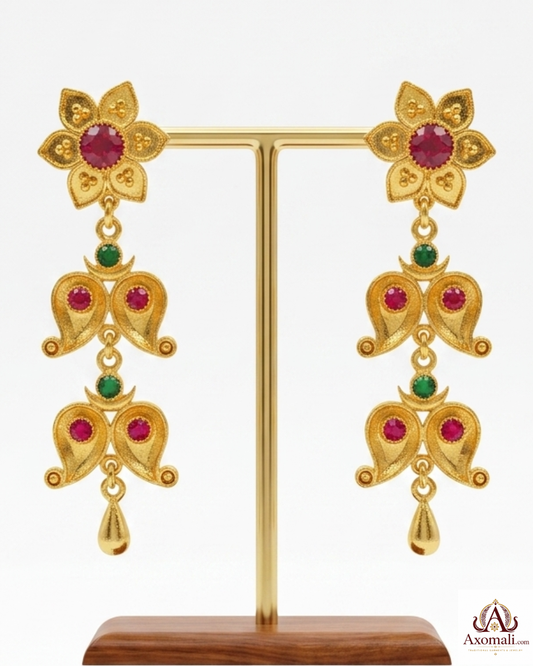Nepali Gold Plated Earrings