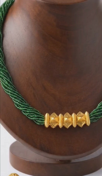 Nepali Short Tilhari Green