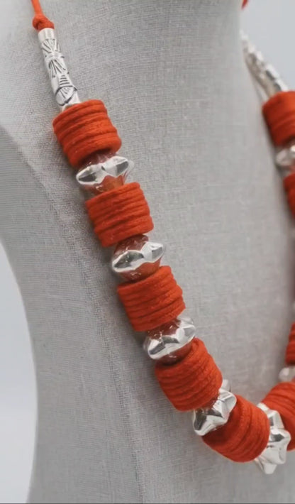 Kantha Mala Silver